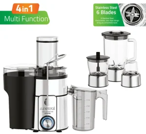 آبمیوه گیر دیجیتالی 4 کاره نوال JCR-6195