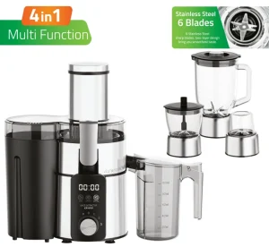 آبمیوه گیر دیجیتالی 4 کاره نوال JCR-6197